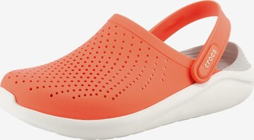 Crocs Clogs 'Lite Ride' in Orange: front