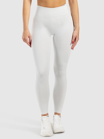 Smilodox Slimfit Leggings in Beige: voorkant