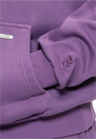 Sweat-shirt 'Bazix Republiq' Dropsize en violet