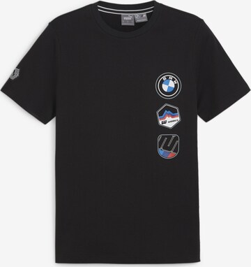 T-Shirt fonctionnel 'Garage Crew' PUMA en noir : devant