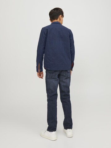 Jack & Jones Junior Comfort fit Overhemd in Blauw