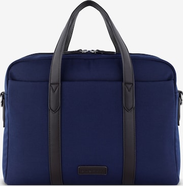 bugatti Aktentasche 'Maro' in Blau: Vorderseite