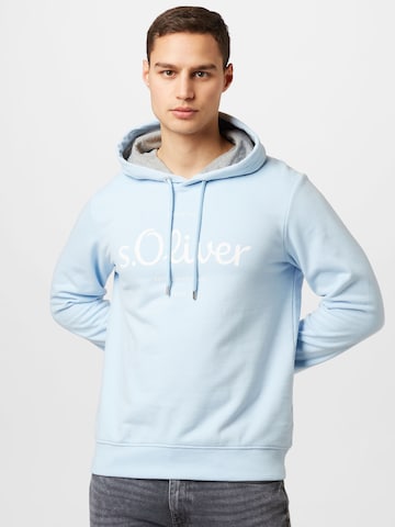 s.Oliver Sweatshirt in Blau: predná strana