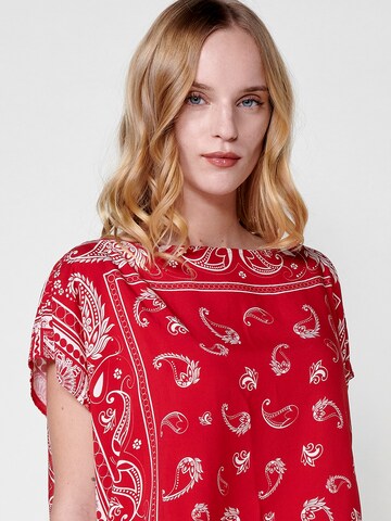 KOROSHI Blouse in Red