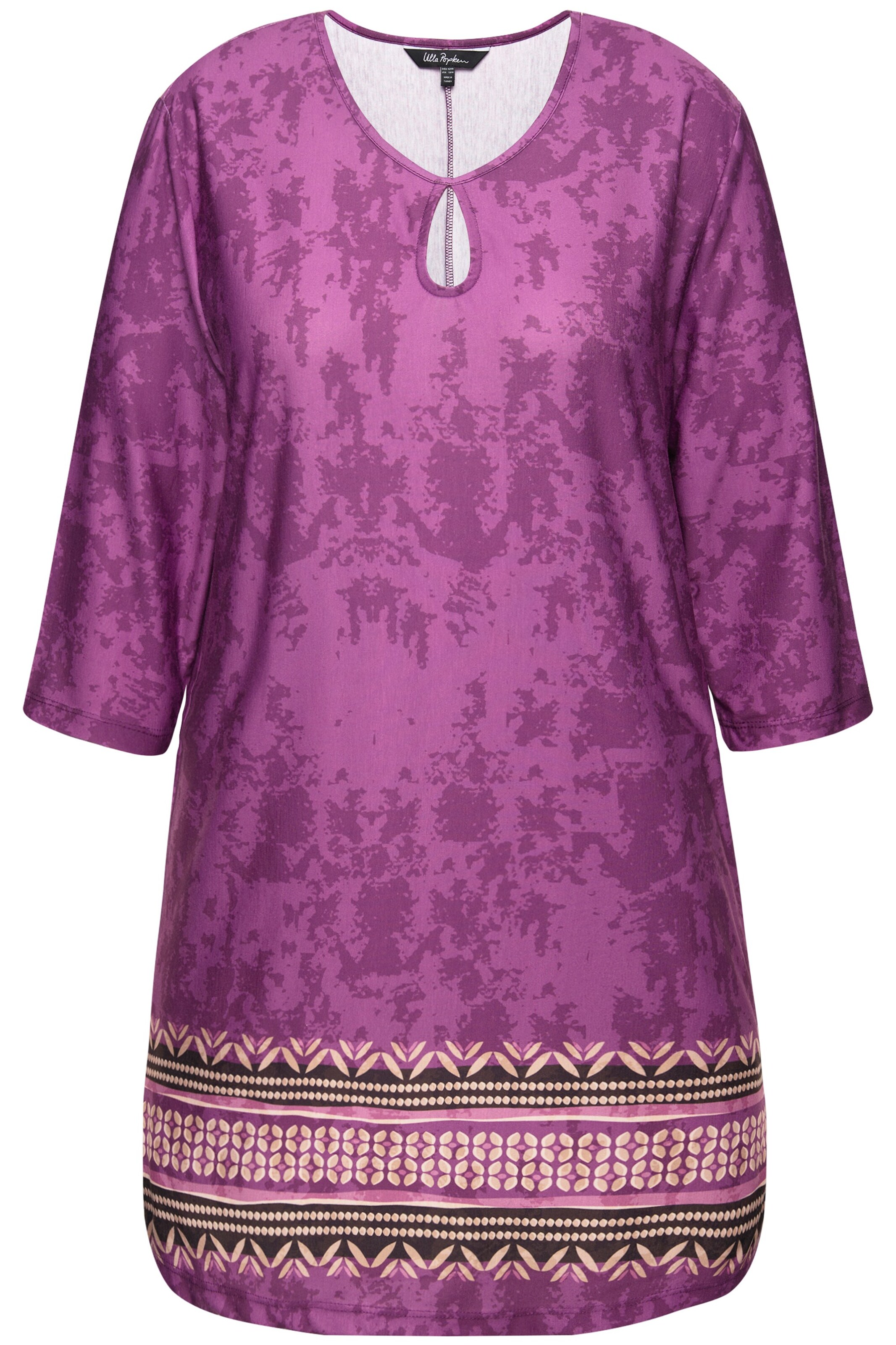 Ulla Popken Shirt in Purple: front