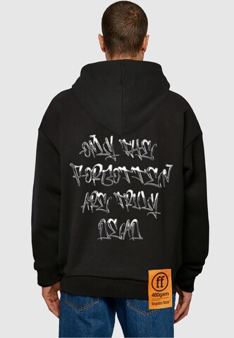 Forgotten Faces Sweatshirt i svart