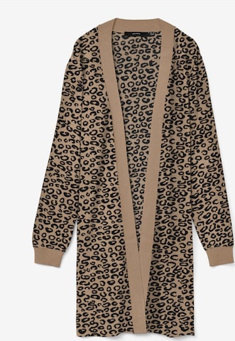 VERO MODA Knit Cardigan 'VMNANCY' in Beige: front