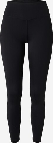 Skinny Pantaloni sport de la Jordan pe negru: față