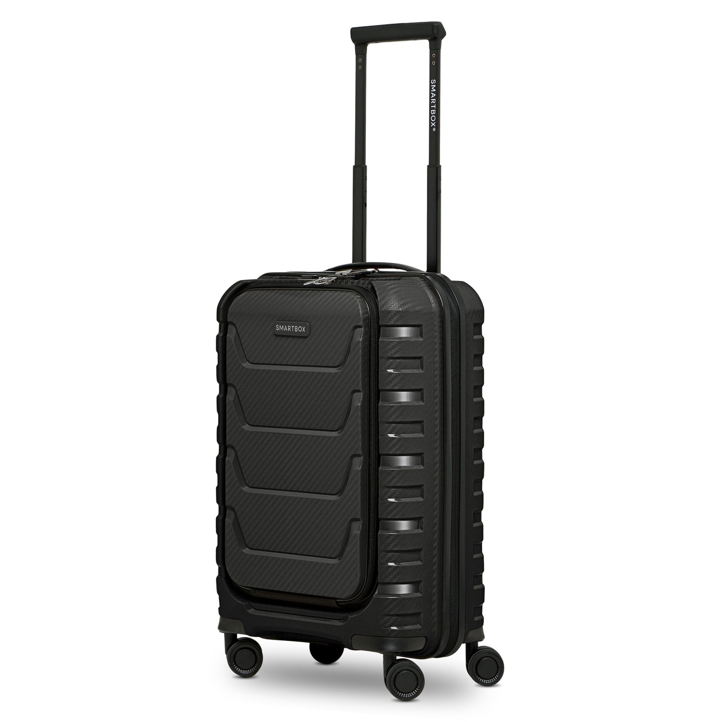 Trolley 'Edition 01' di Smartbox in nero: frontale