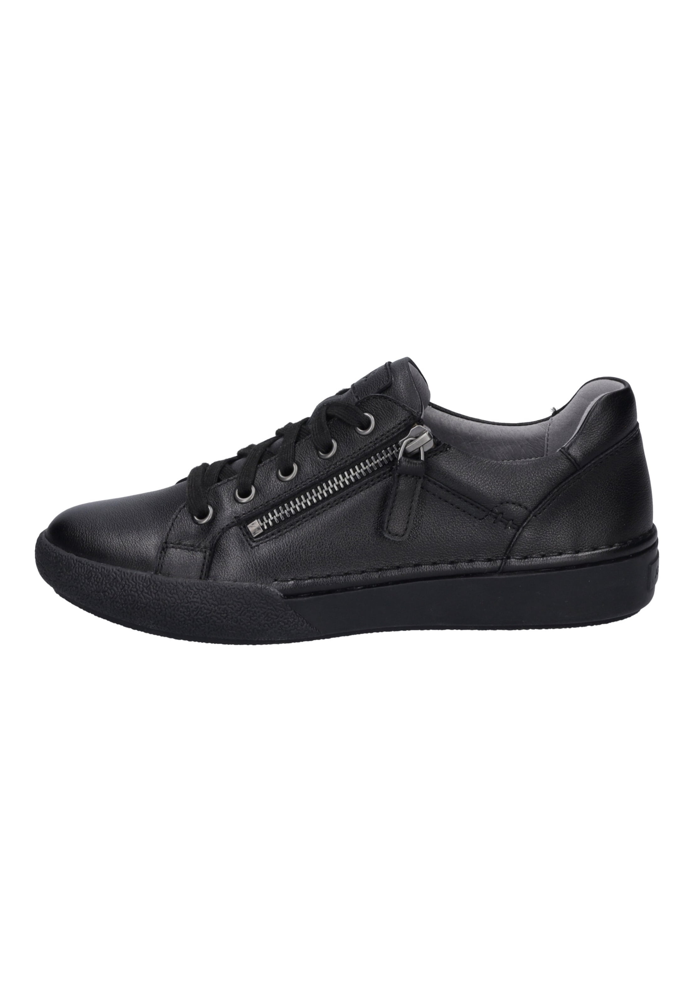 JOSEF SEIBEL Platform trainers in Black: front