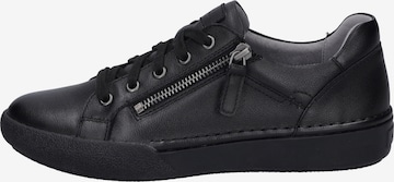 JOSEF SEIBEL Platform trainers in Black: front