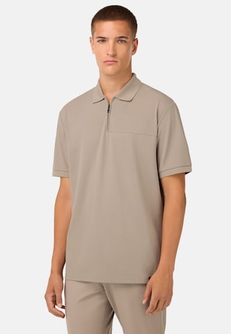 T-Shirt Boggi Milano en beige : devant