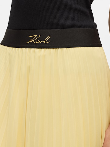 Gonna di Karl Lagerfeld in giallo