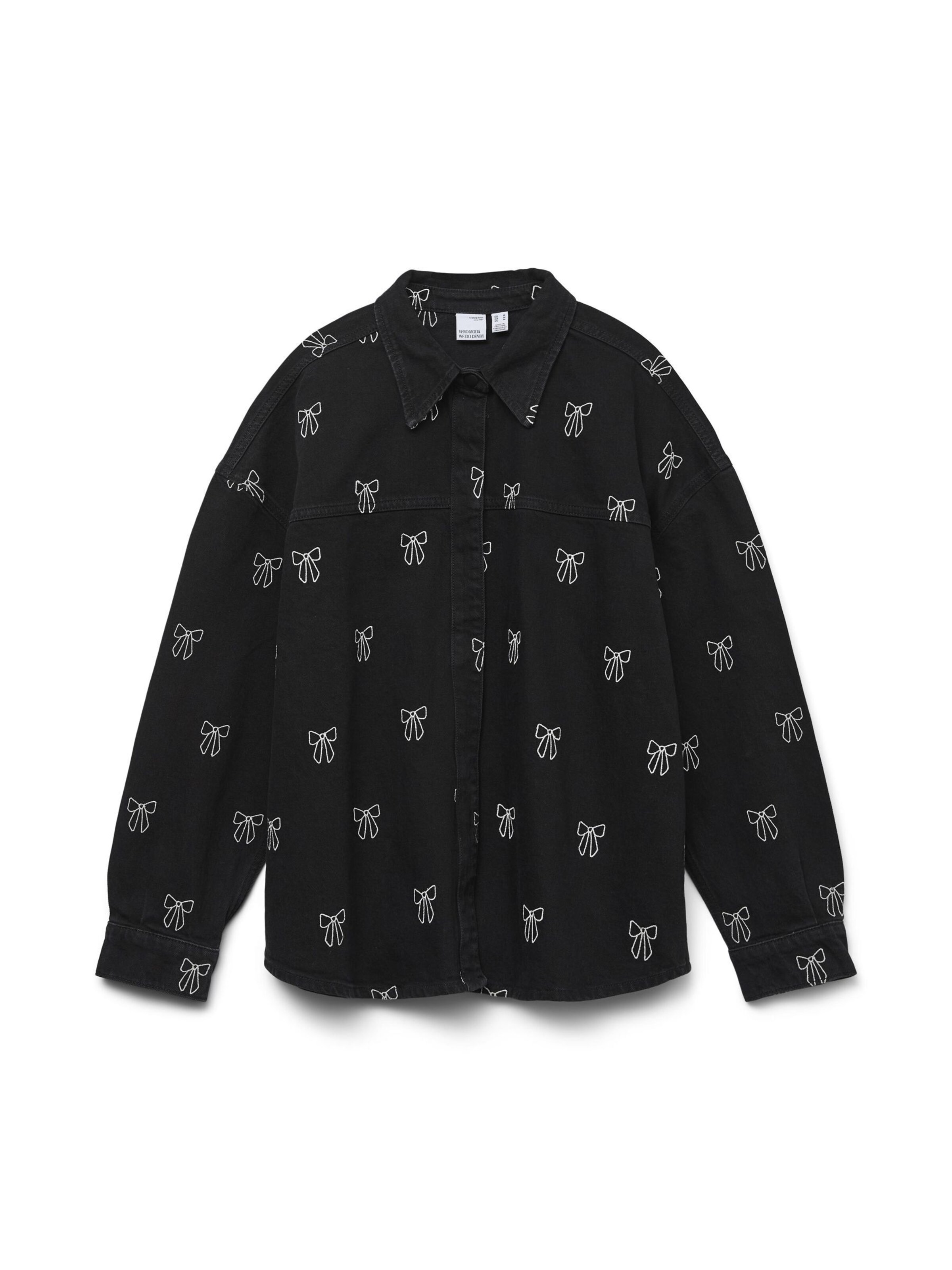 VERO MODA Bluse 'Hayden' i sort: forside