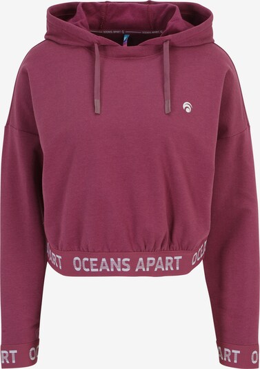 OCEANSAPART Sweatshirt 'Beauty' in himbeer / weiß, Produktansicht
