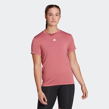 ADIDAS SPORTSWEAR Funkcionalna majica 'Aero Seamless' | roza barva: sprednja stran