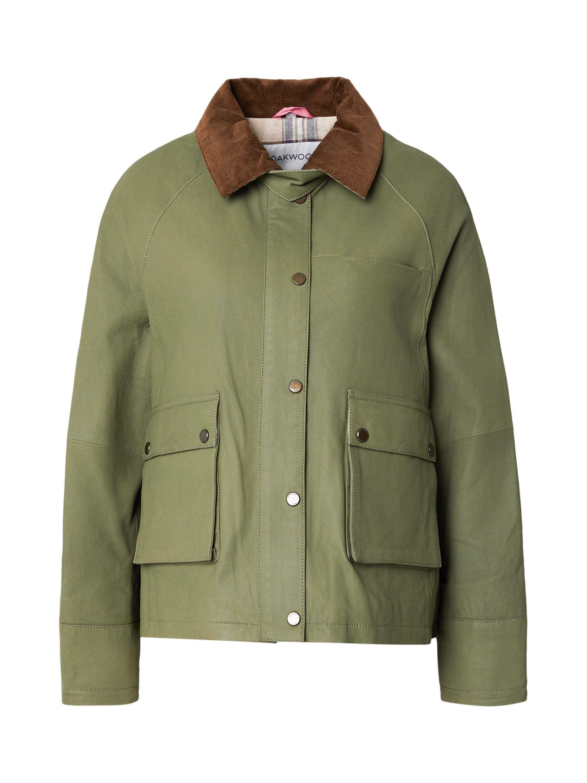 OAKWOOD Jacke in Grün: Vorderseite