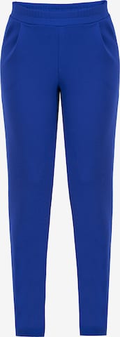 Karko Pleat-Front Pants 'ERYKA ' in Blue: front