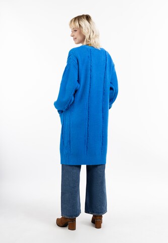 IZIA Knit Cardigan in Blue