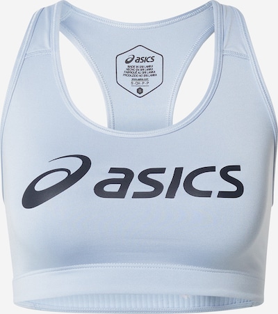 ASICS Sport bh in de kleur Lichtblauw / Zwart, Productweergave