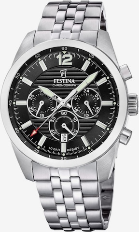 FESTINA Analoog horloge in Zwart: voorkant