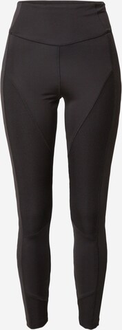 Skinny Pantalon de sport 'Lulu' ABOUT YOU en noir : devant