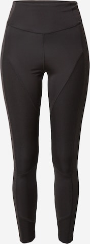 ABOUT YOU Skinny Workout Pants 'Lulu' in Black: front