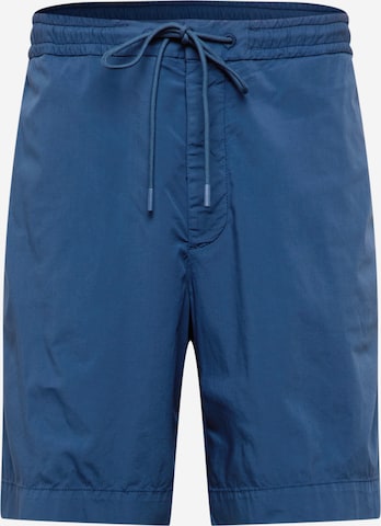 BOSS Black Regular Pants 'Banks 1' in Blue: front