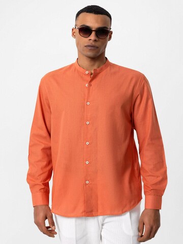 Antioch Regular fit Overhemd in Oranje: voorkant
