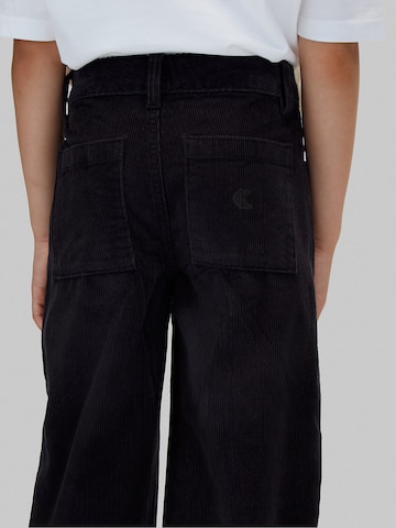 Calvin Klein Jeans Wide Leg Hose in Schwarz