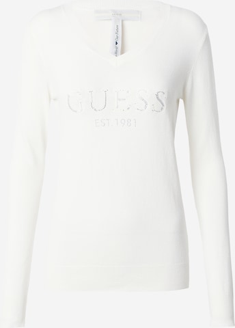 GUESS Sweter 'Jade' w kolorze beżowy: przód