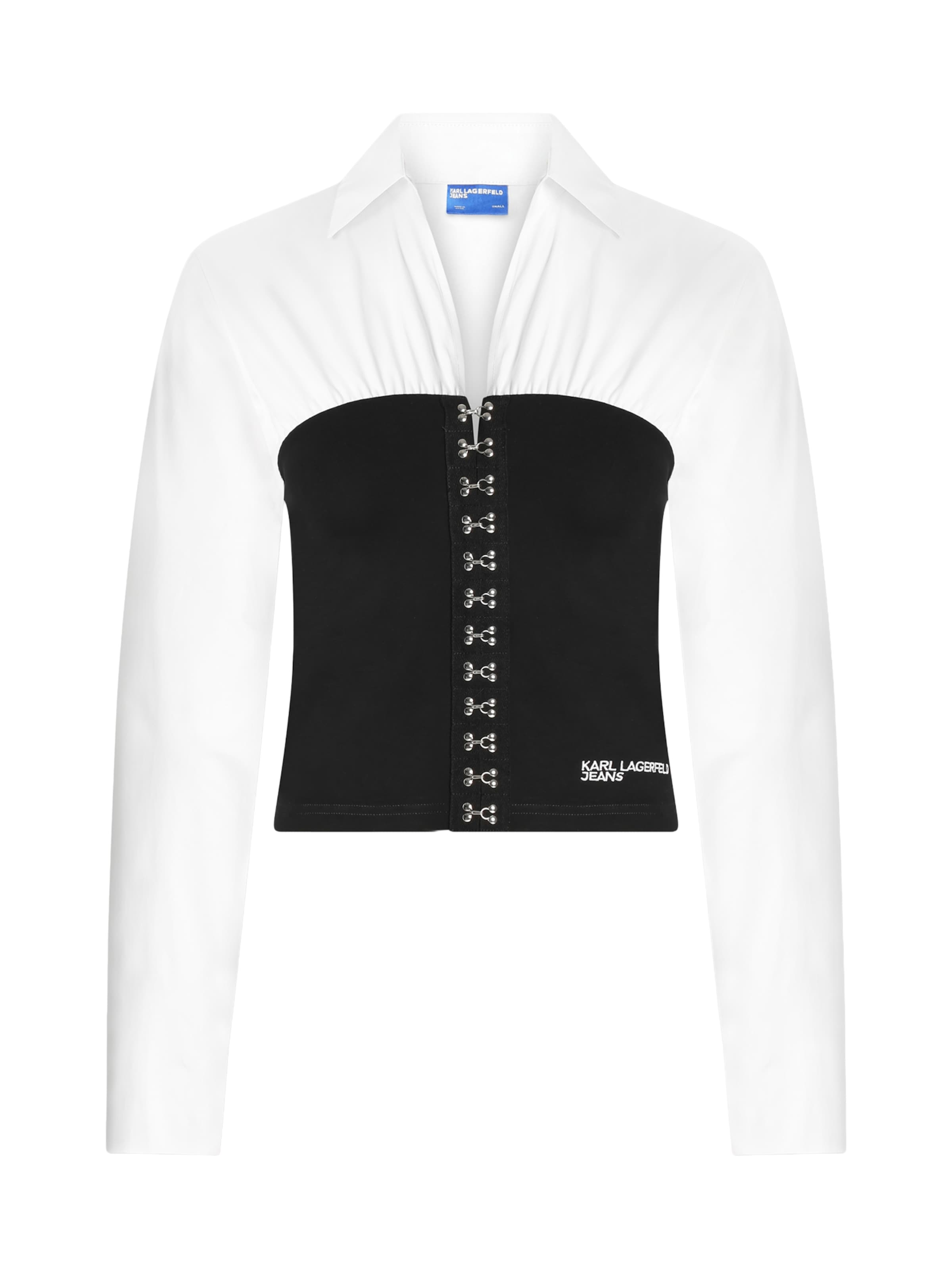 KARL LAGERFELD JEANS Blúz - fehér: elől