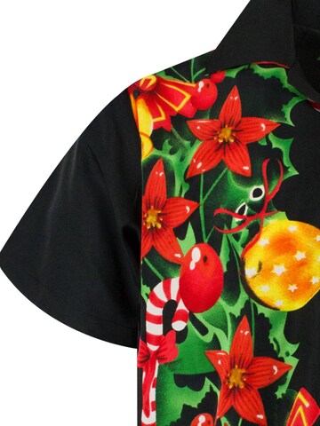 King Kameha Regular fit Button Up Shirt 'Christmas Wedding' in 