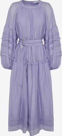 Robe 'FRANC' The Fated en violet : devant