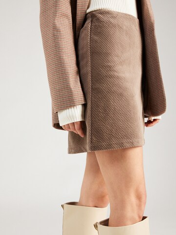 Soft Rebels Skirt 'Meggy' in Brown