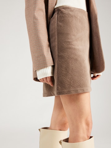 Soft Rebels Skirt 'Meggy' in Brown