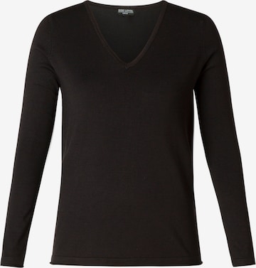 BASE LEVEL Pullover 'Yola' in Schwarz: predná strana