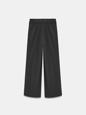 Dilvin Wide Leg Hose in Schwarz
