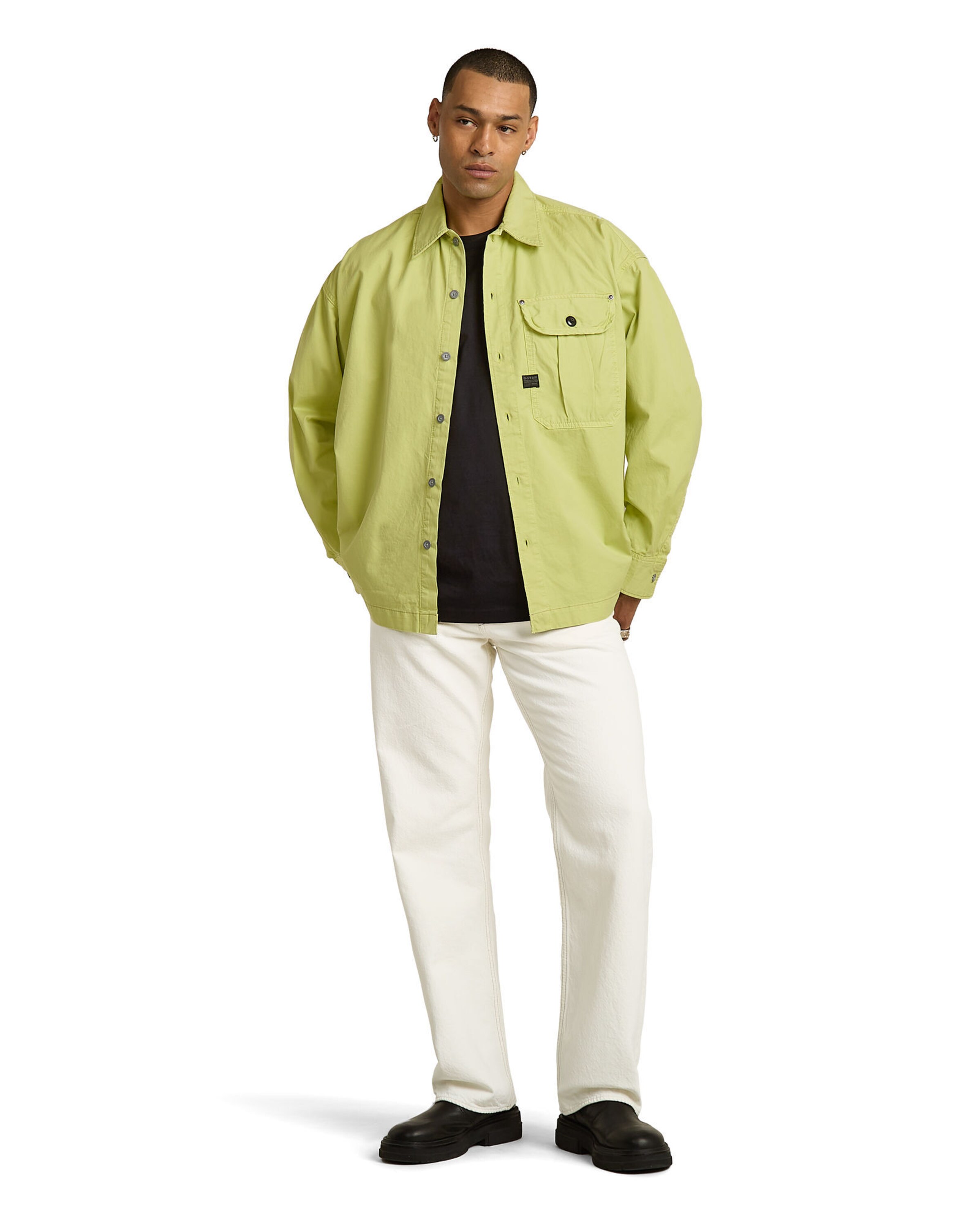 G-STAR Comfort fit Button Up Shirt in Green