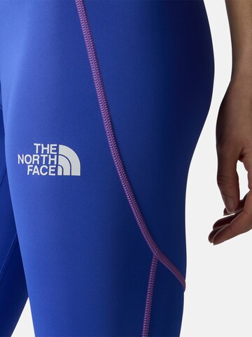 THE NORTH FACE Slimfit Sportbroek 'W Hakuun' in Blauw