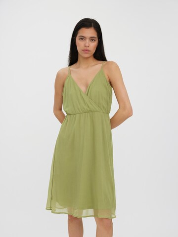 VERO MODA - Vestido de verano 'Lia' en verde: frente