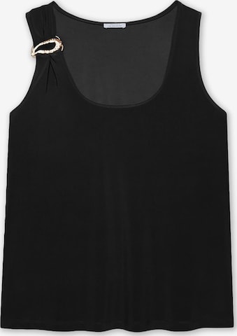 Fiorella Rubino - Top en negro: frente