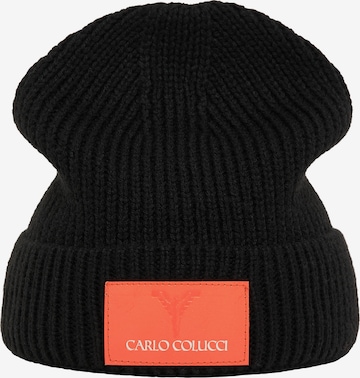 Carlo Colucci Beanie in Black: front