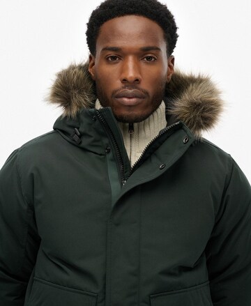 Veste mi-saison Superdry en vert