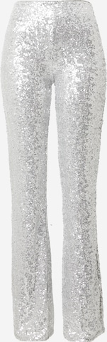 Flared Pantaloni di Hoermanseder in argento: frontale
