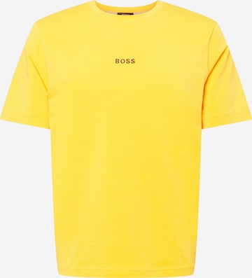 BOSS Orange Tričko 'Chup' – žlutá: přední strana