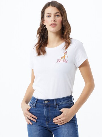 ONLY T-Shirt 'Bambi' in Weiß