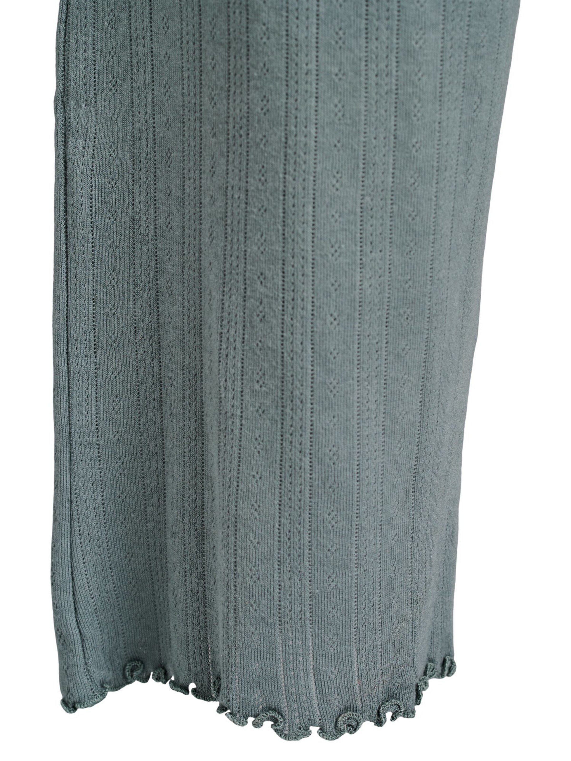 Zizzi Pajama pants 'MPOINTY' in Green