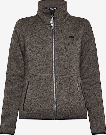 Schmuddelwedda Fleece jacket in Grey: front