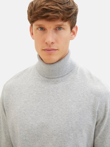 TOM TAILOR Pullover in Grau